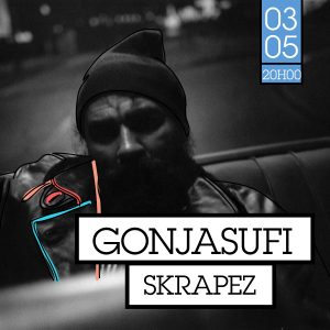 Gonjasufi en concert au Badaboum